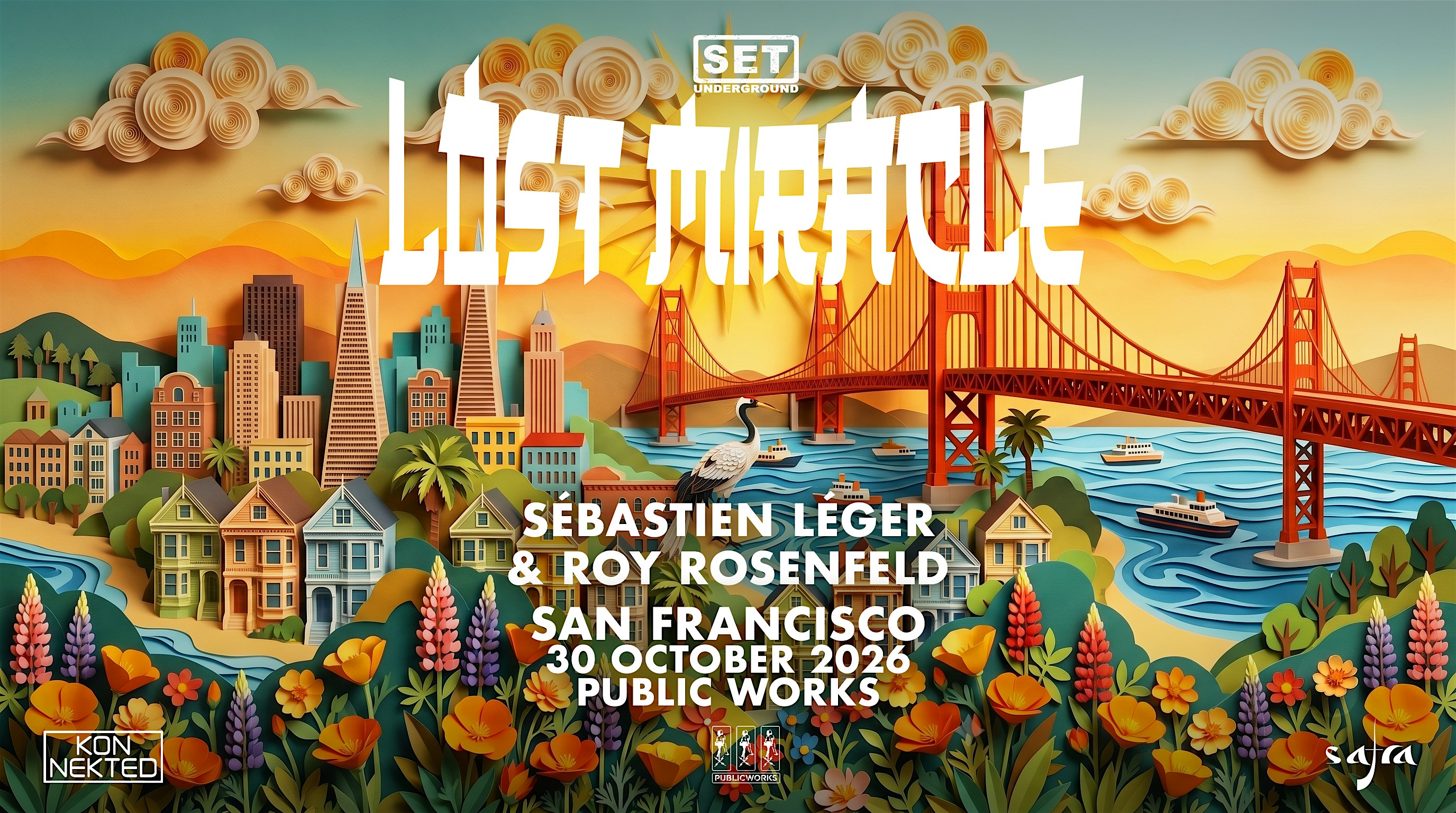 SET Halloween w/ Lost Miracle (Sébastien Léger & Roy Rosenfeld) & Satori SF