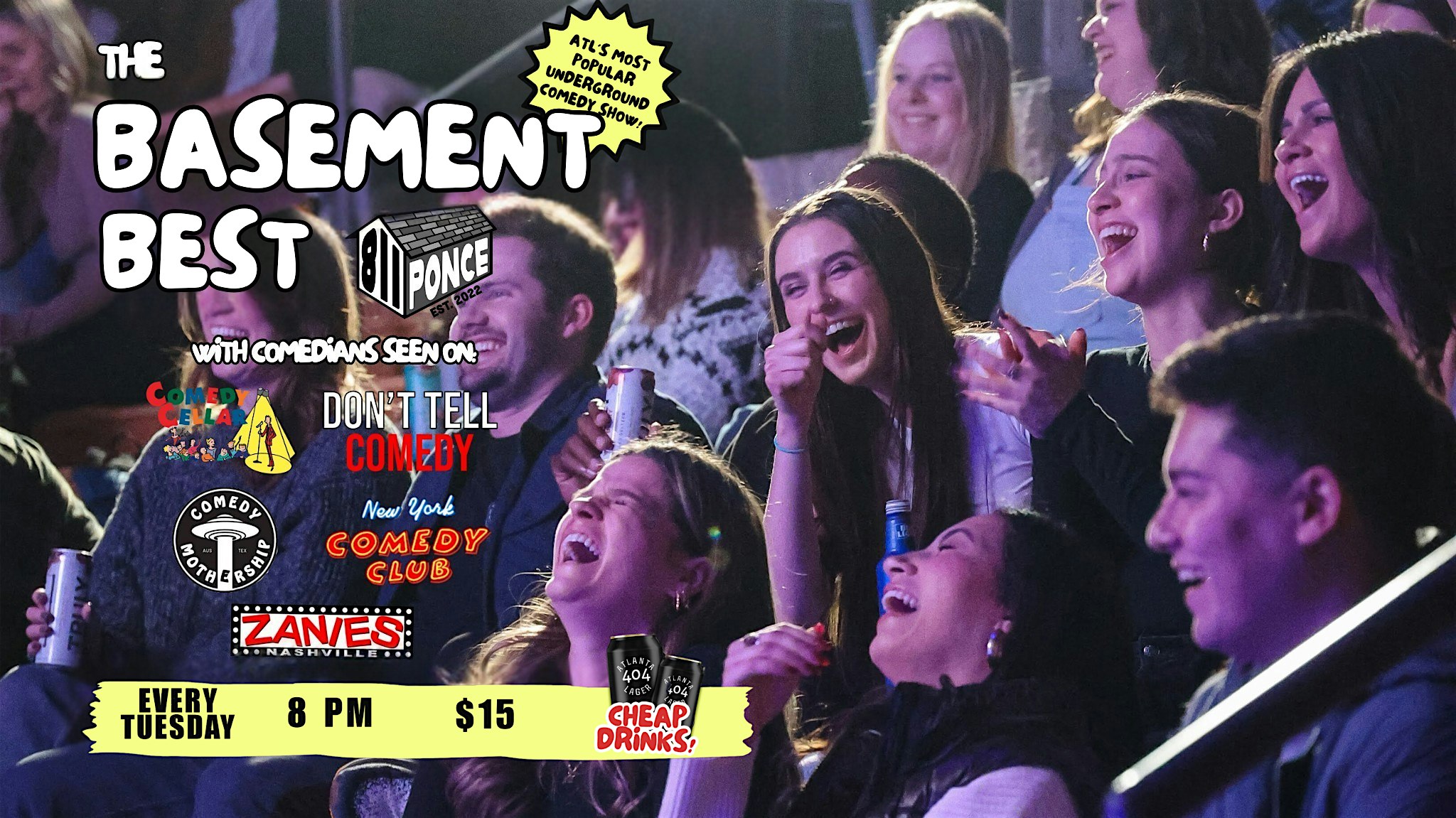 Best of The Basement Standup Comedy Showcase 9/22