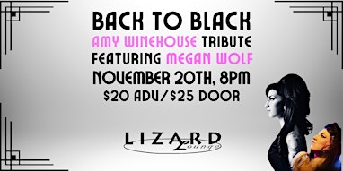 Back to Black Amy Winehouse Tribute