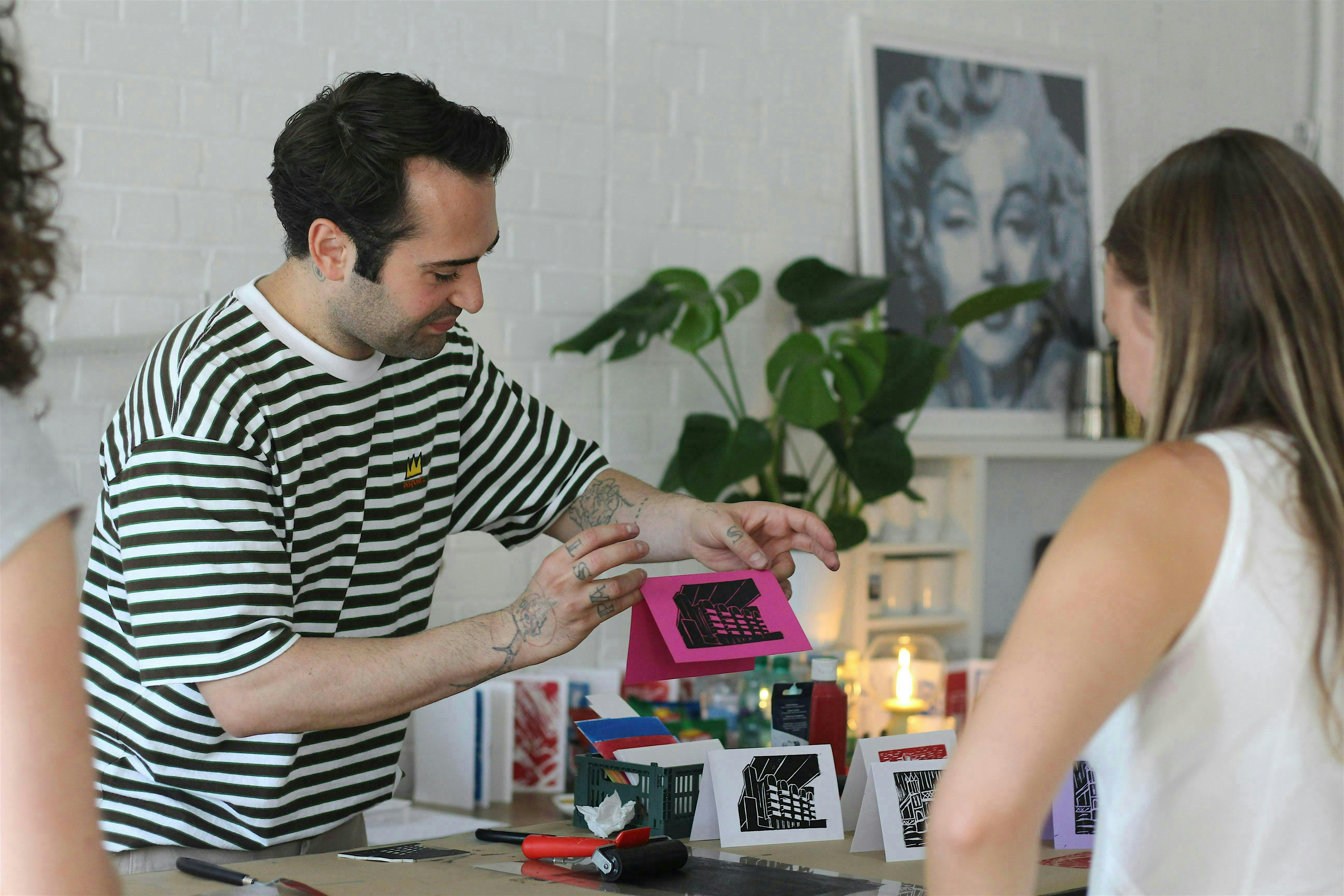 Lino Print Workshop : London Architecture