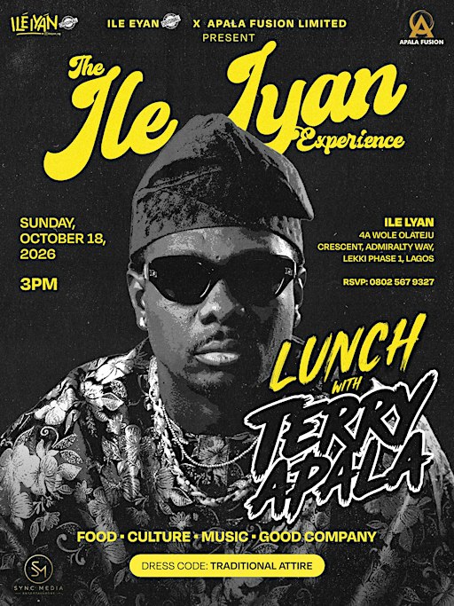 The ILÉ IYÂN Experience With Terry Apala.