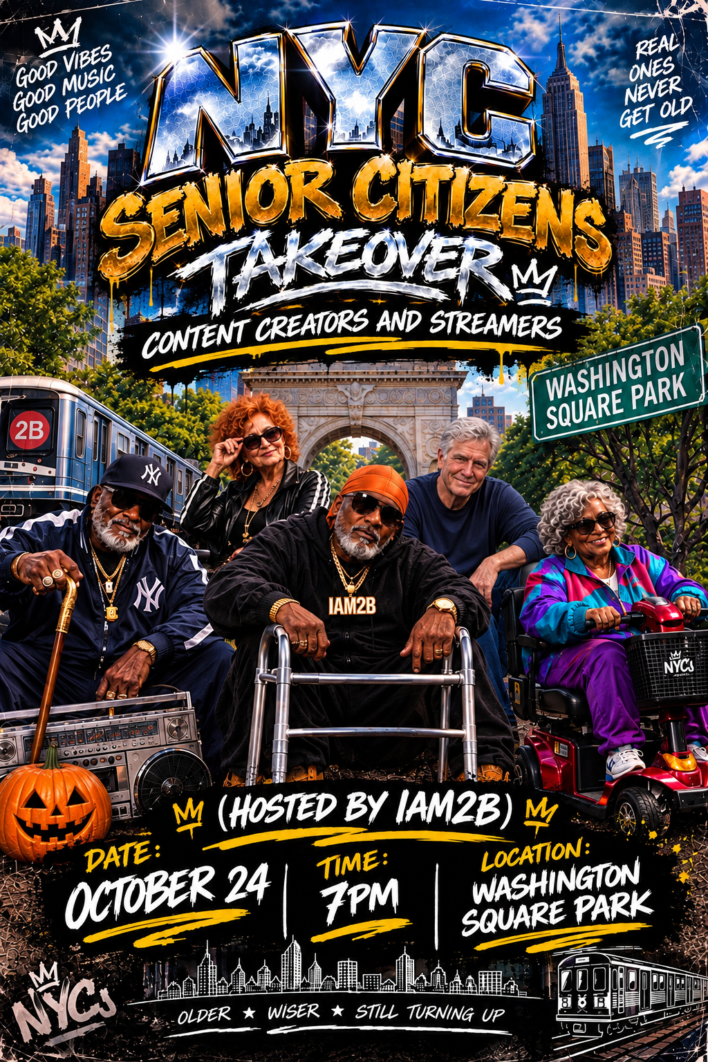 NYC SENIOR CITIZENS TAKEOVER