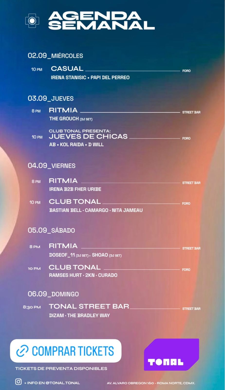 Agenda Semanal
