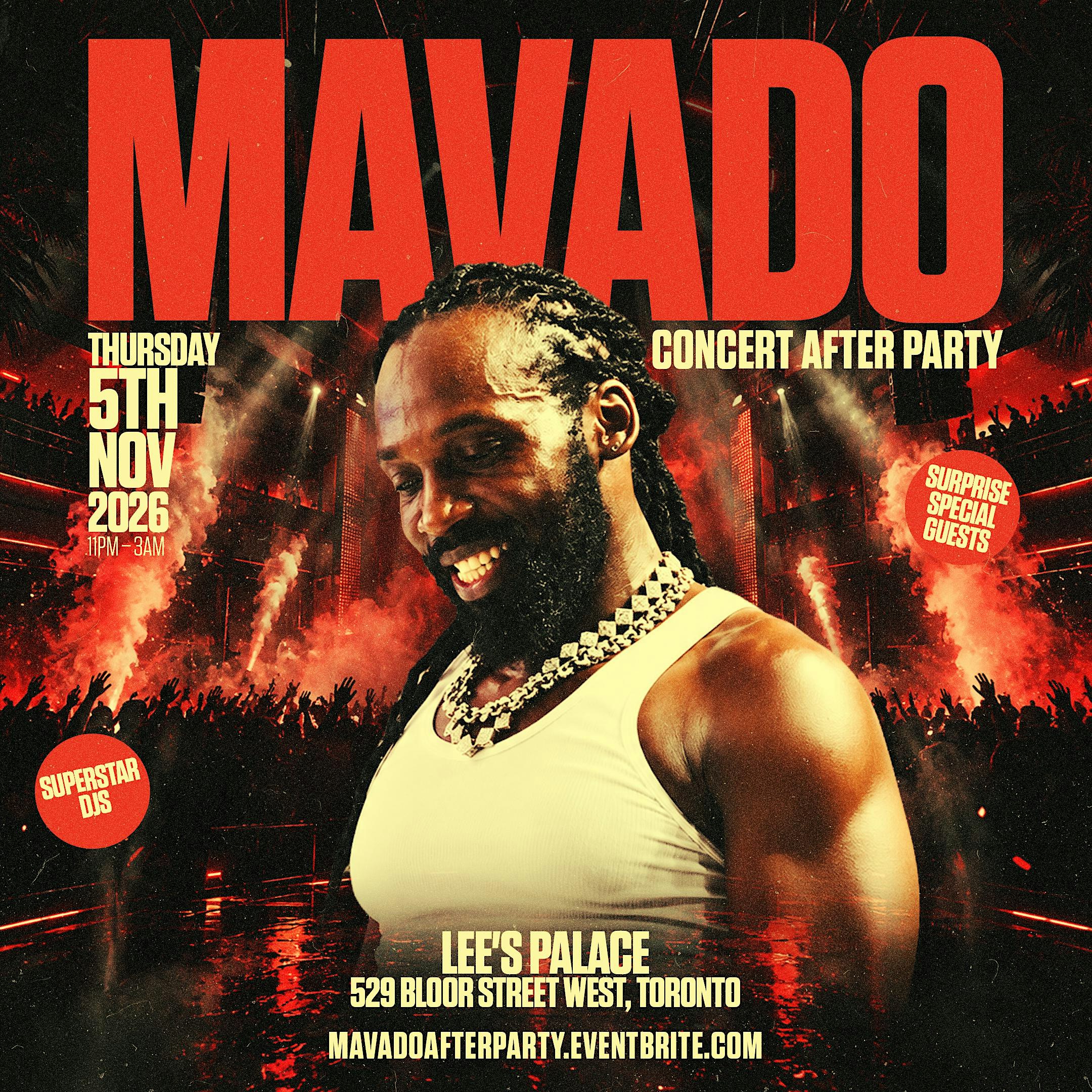 Mavado Concert After Party Toronto