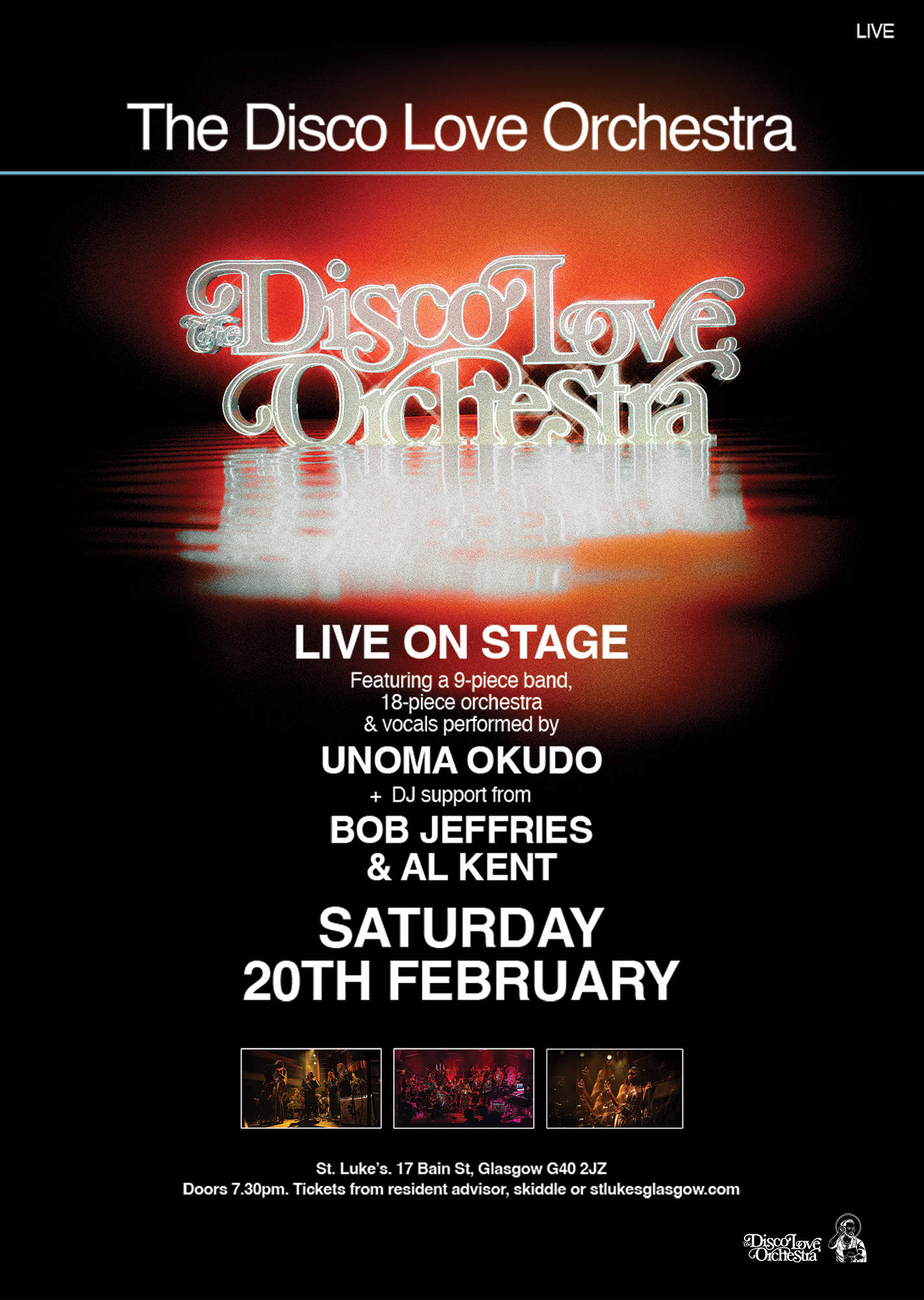 The Disco Love Orchestra Live