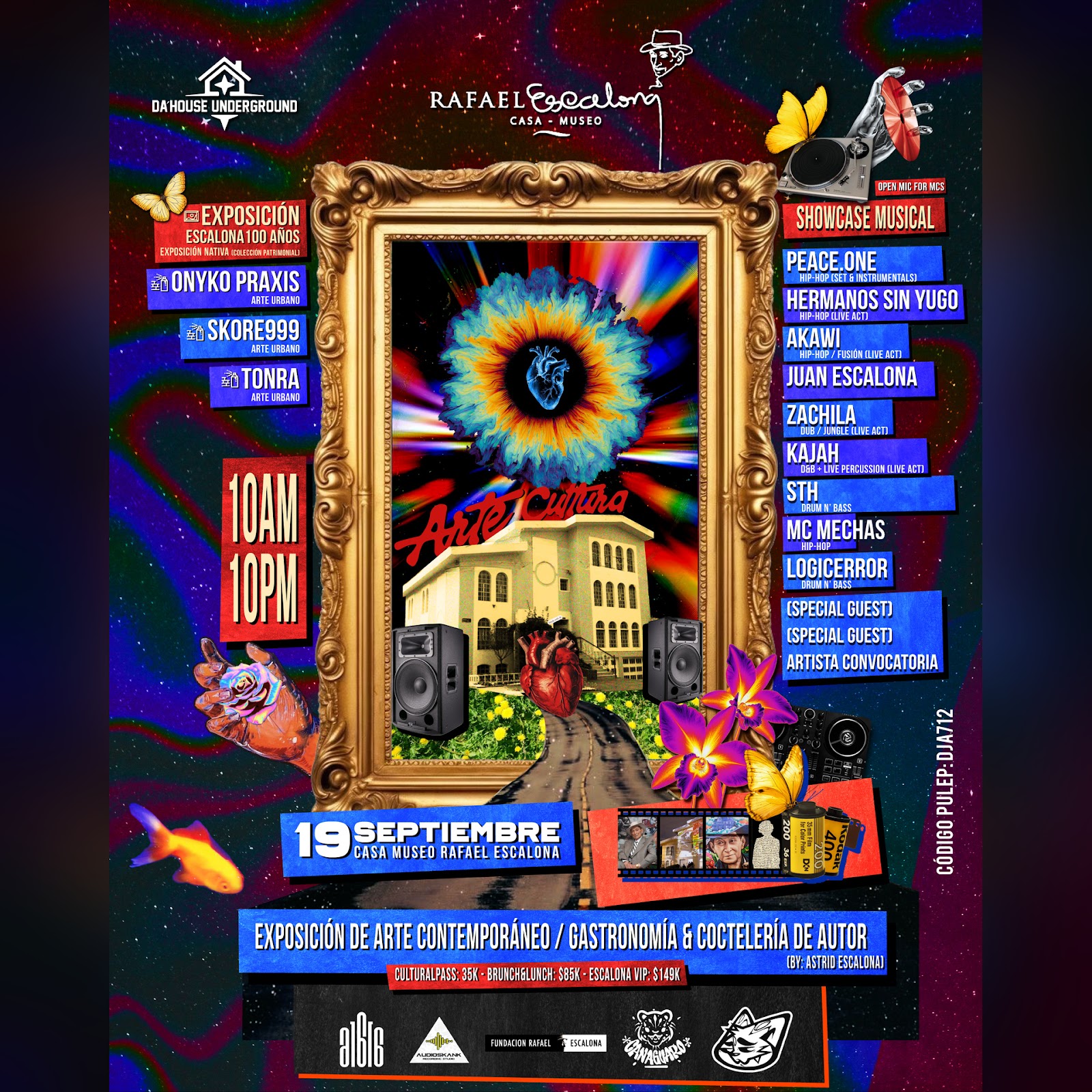 Da' House Underground: Brunch&Dance + Art Expo