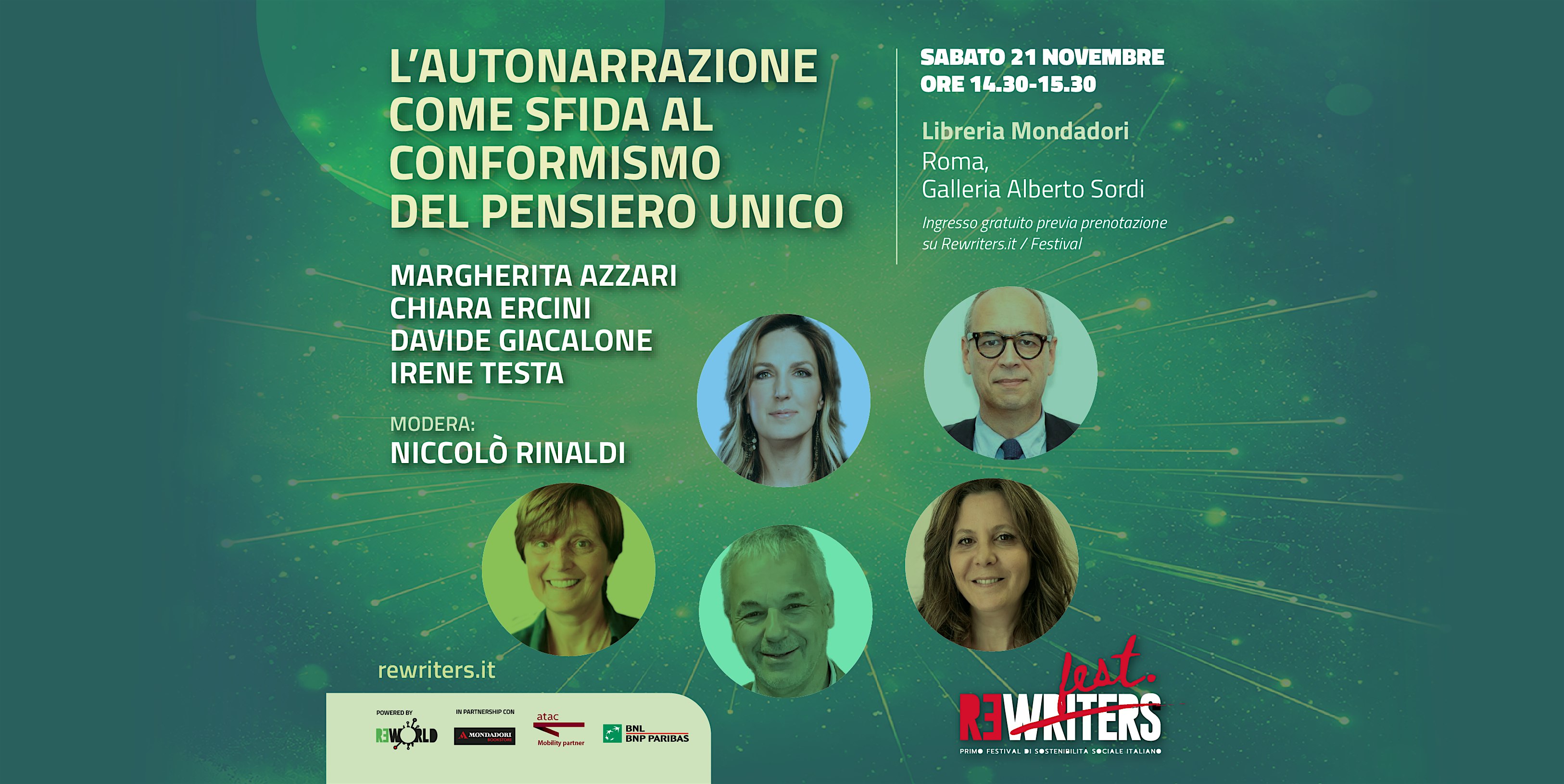 L'AUTONARRAZIONE COME SFIDA AL PENSIERO UNICO