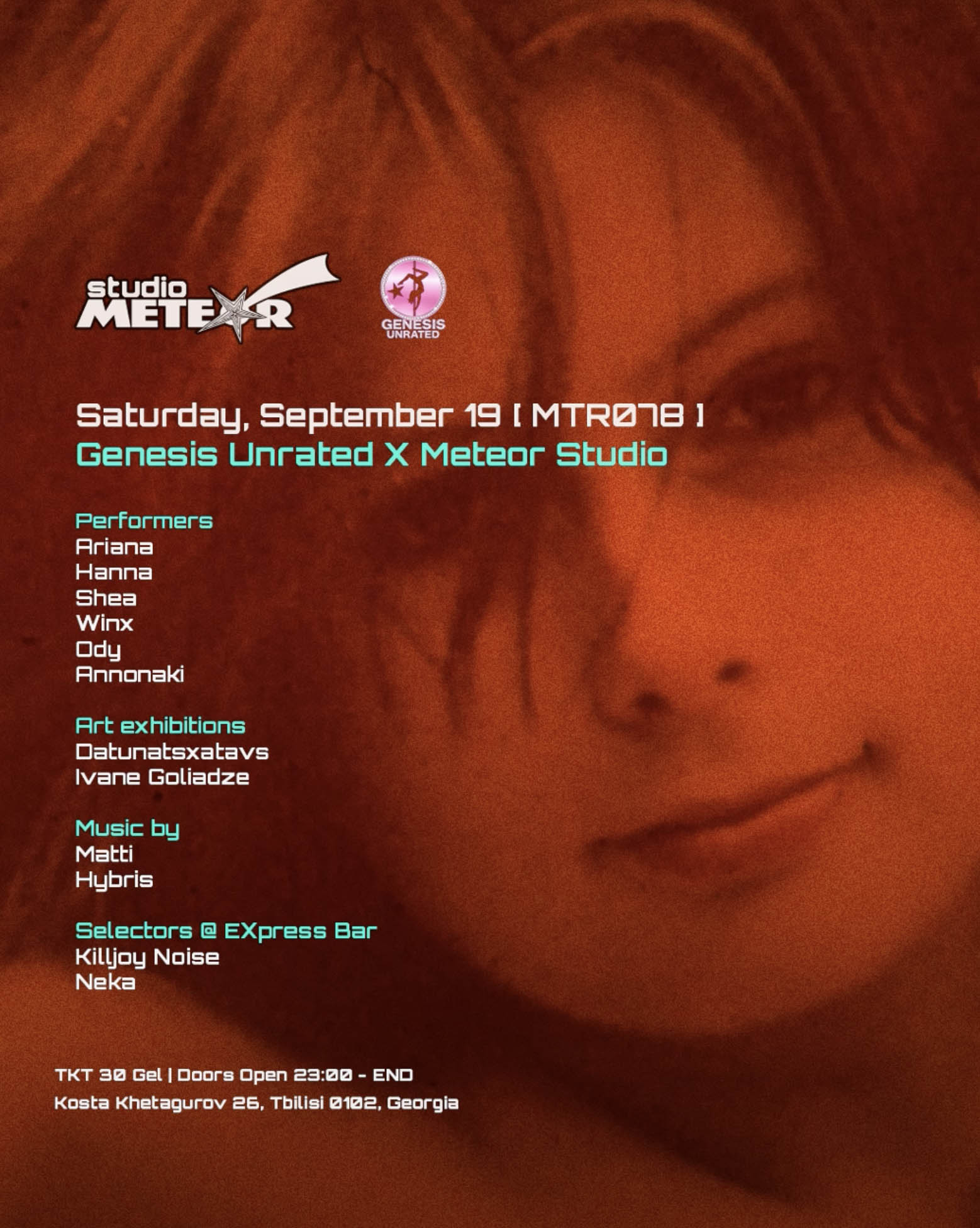 GENESIS UNDRATED X Meteor Studio