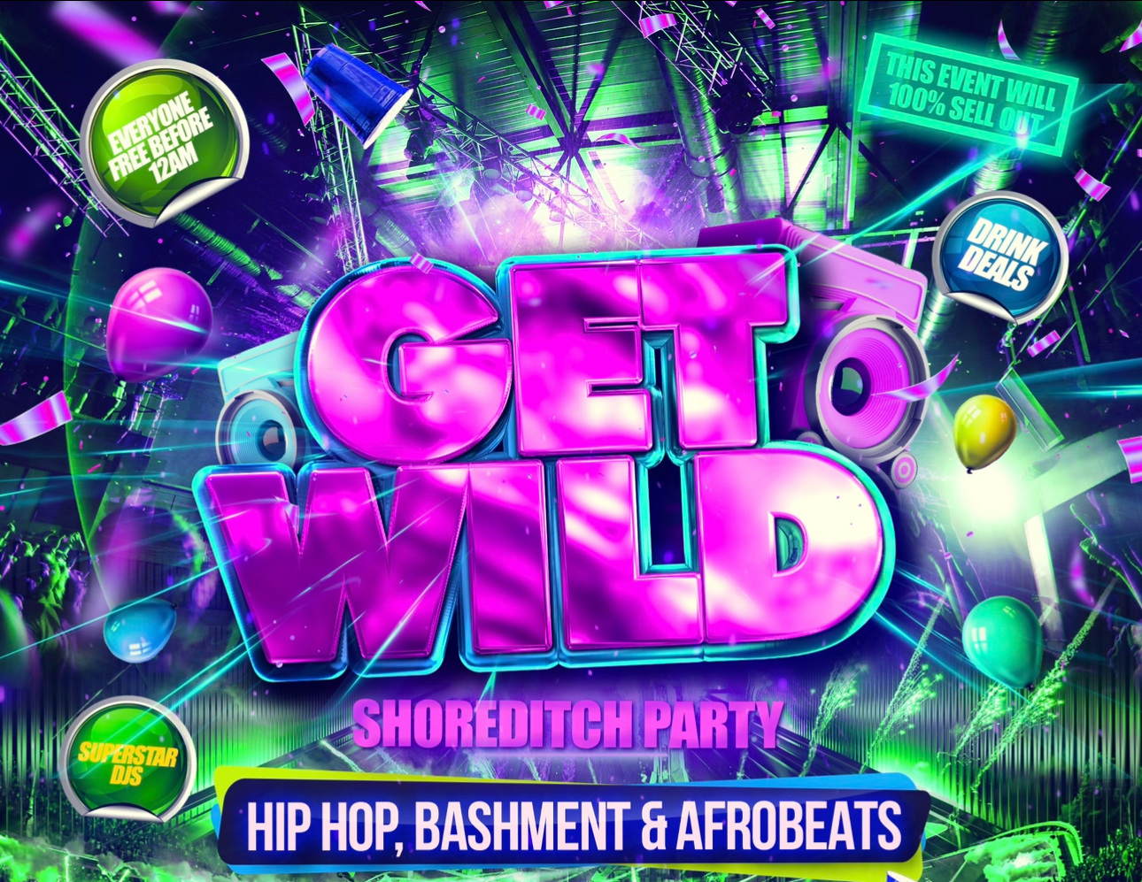 Bashment & Afrobeats - Shoreditch Party