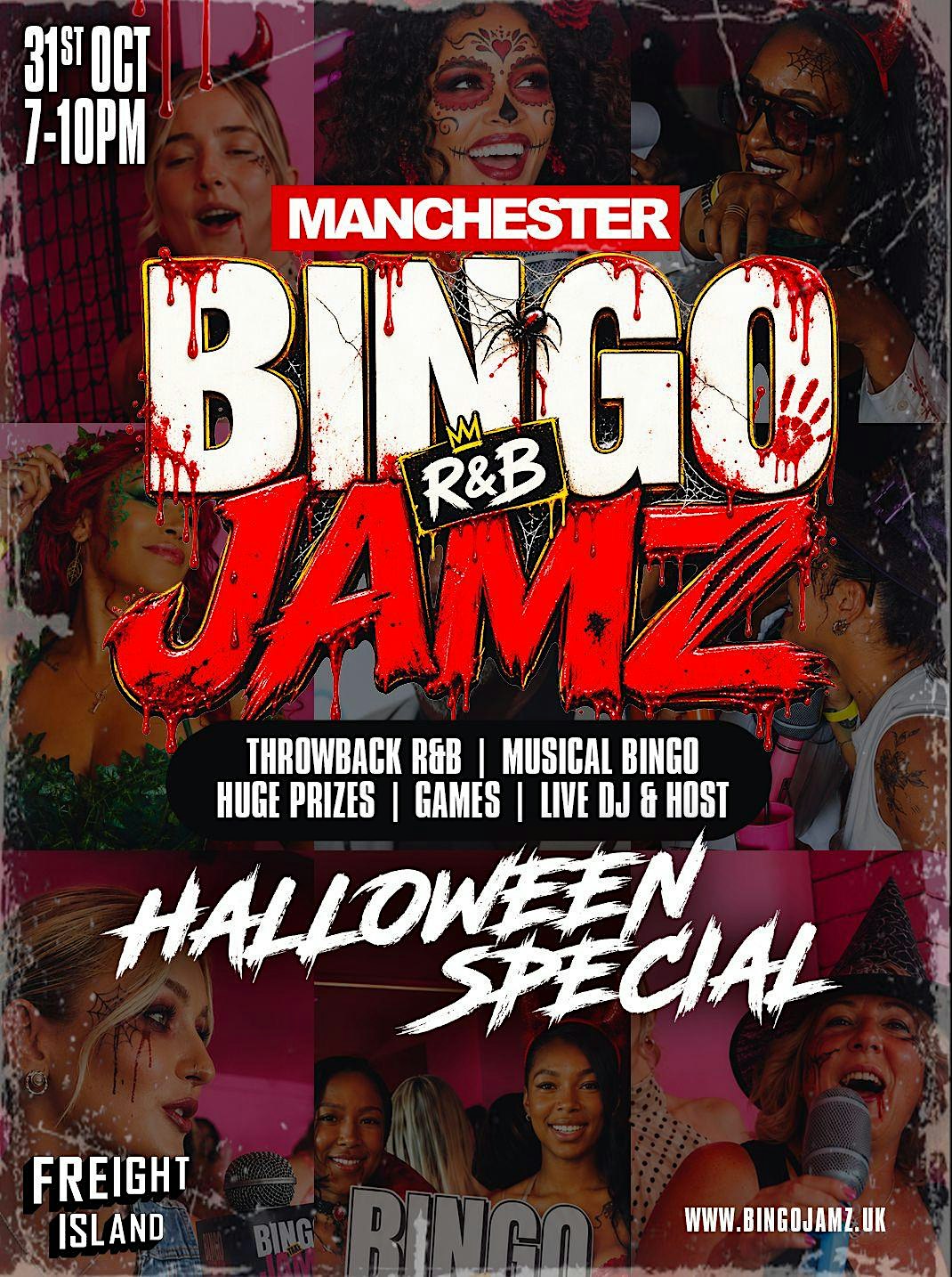 BINGO JAMZ MANCHESTER : Halloween Edition - Sat 31st Oct