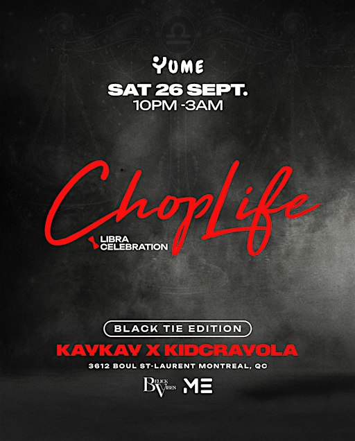 CHOPLIFE - LIBRA CELEBRATION♎