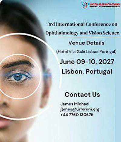 International Conference on Ophthalmology and Vision Science 2027