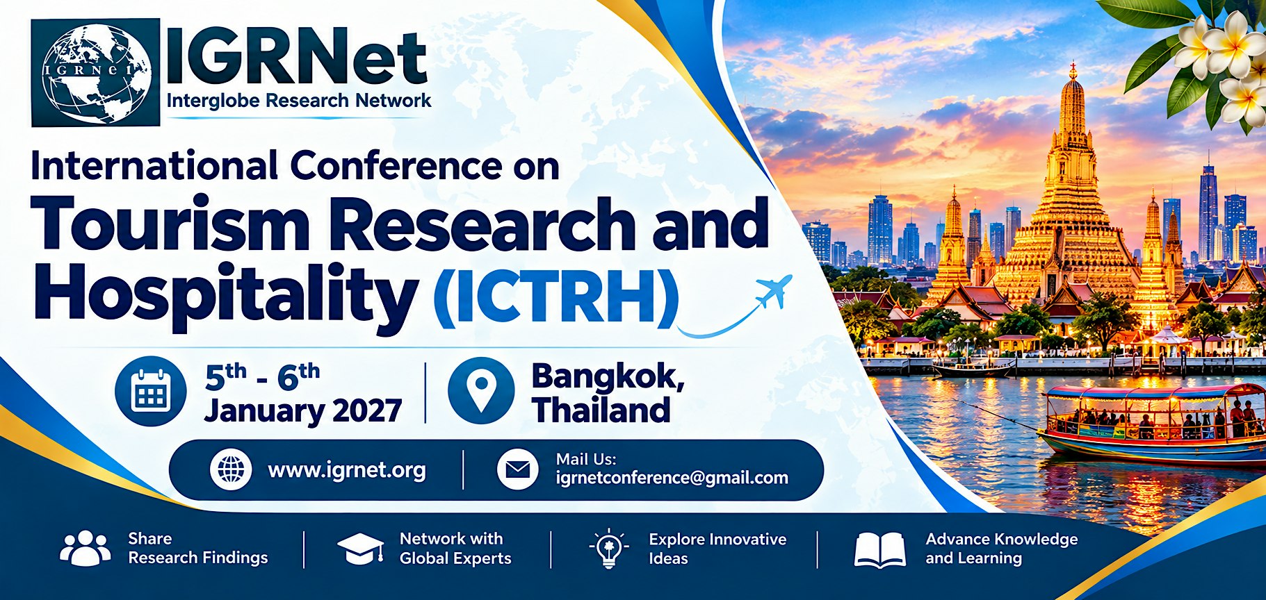 International Conference on Tourism Research and Hospitality (ICTRH)