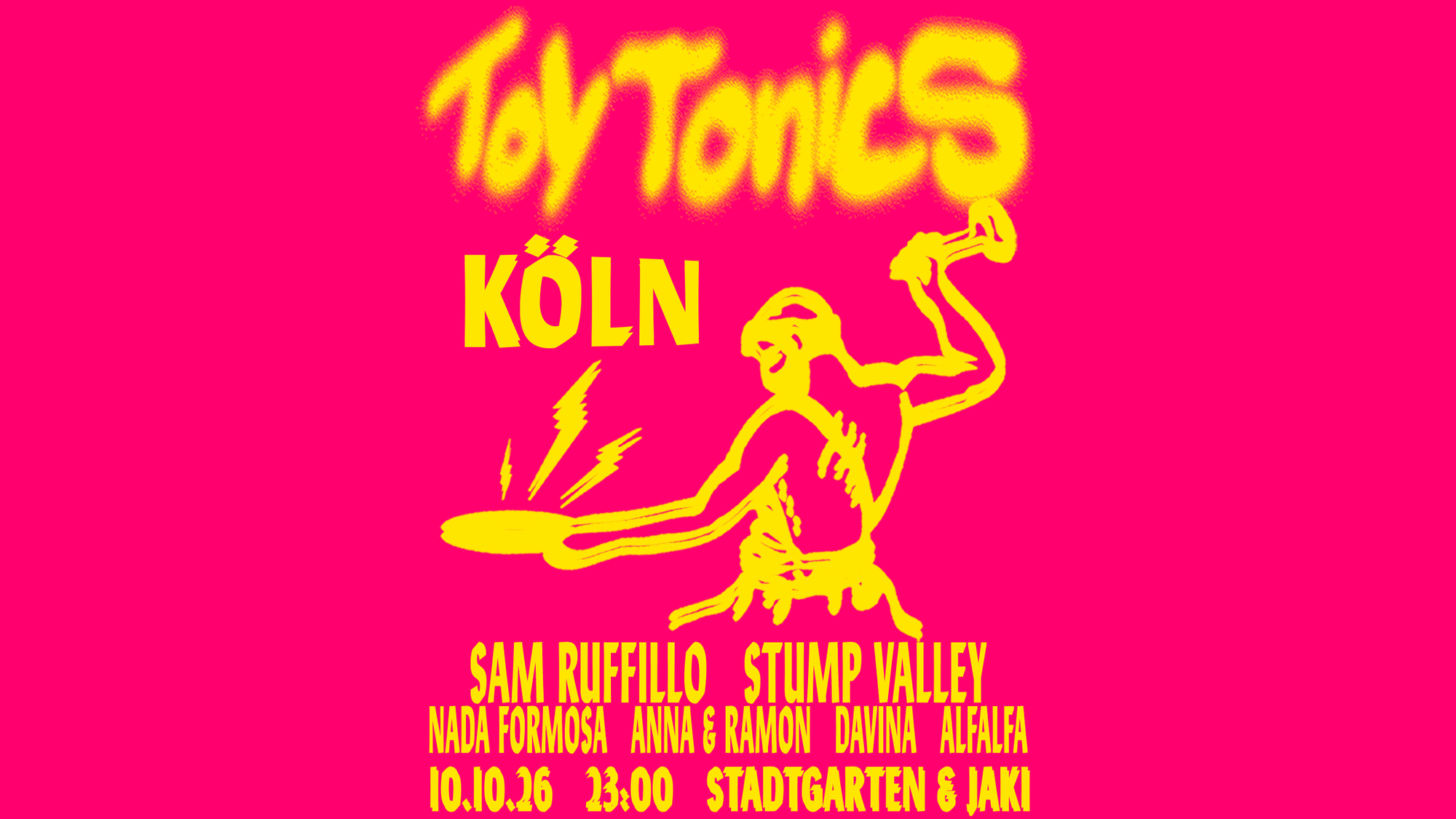 Toy Tonics Jam with Sam Ruffillo, Stump Valley, Anna & Ramon