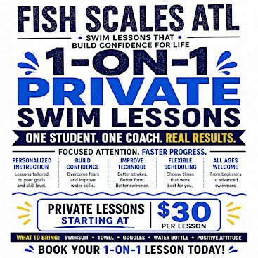 1-on-1 Swim Lessons