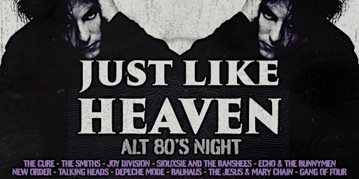 Just Like Heaven: Alt 80’s Night (Manchester)