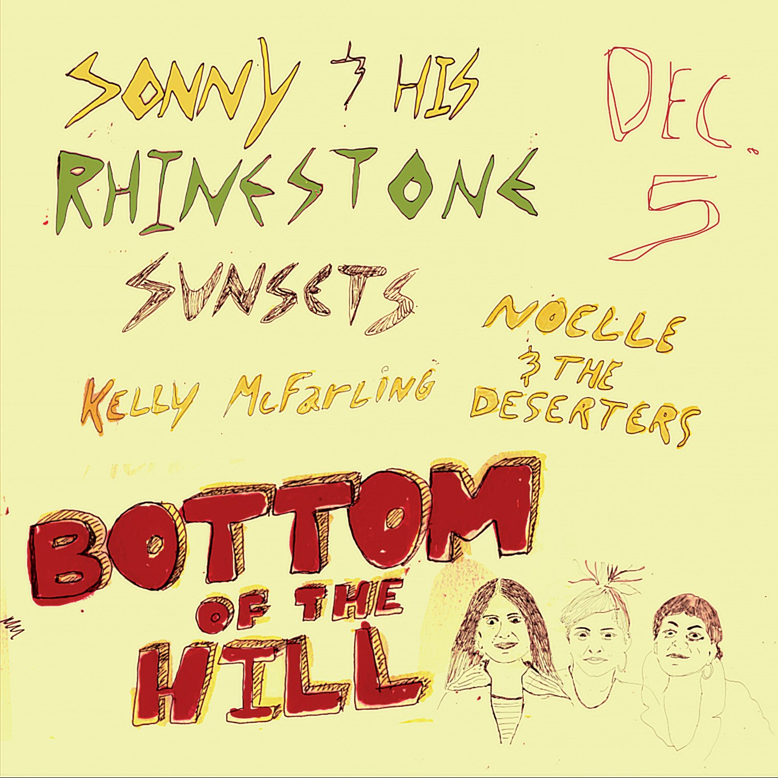 Sonny & His Rhinestone Sunsets ~ Kelly McFarling ~ Noelle & the Deserters