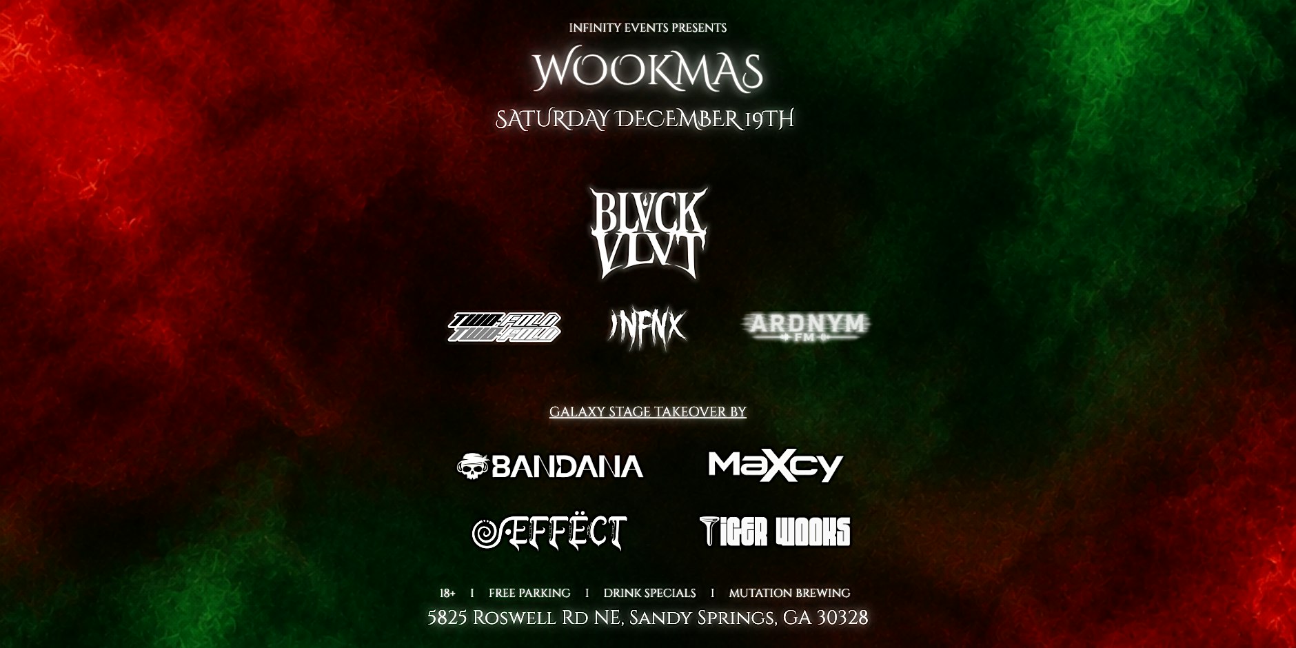 Infinity Events Presents - Wookmas