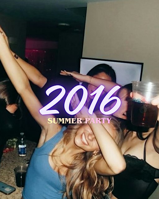 2016 Summer Party