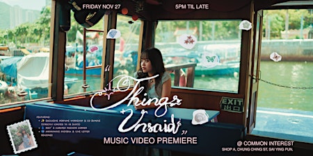 “Things Unsaid” Music Video Premiere & Perfume Workshop by risy