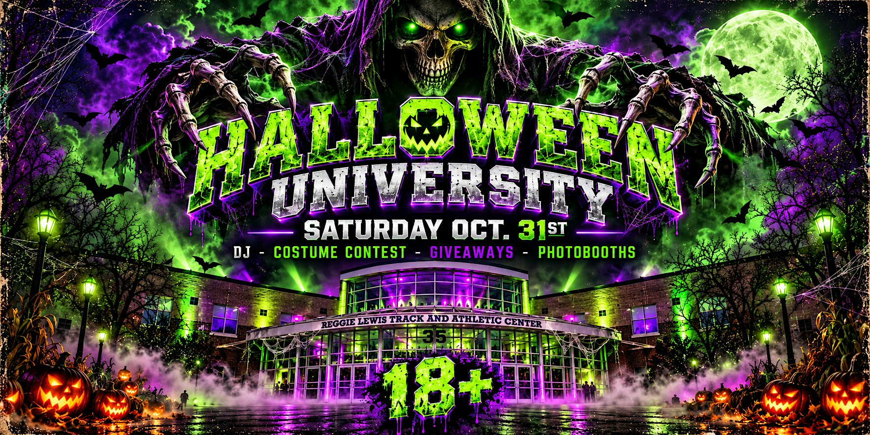 Halloween University - 18+ College Costume Bash - DJ's & Prizes