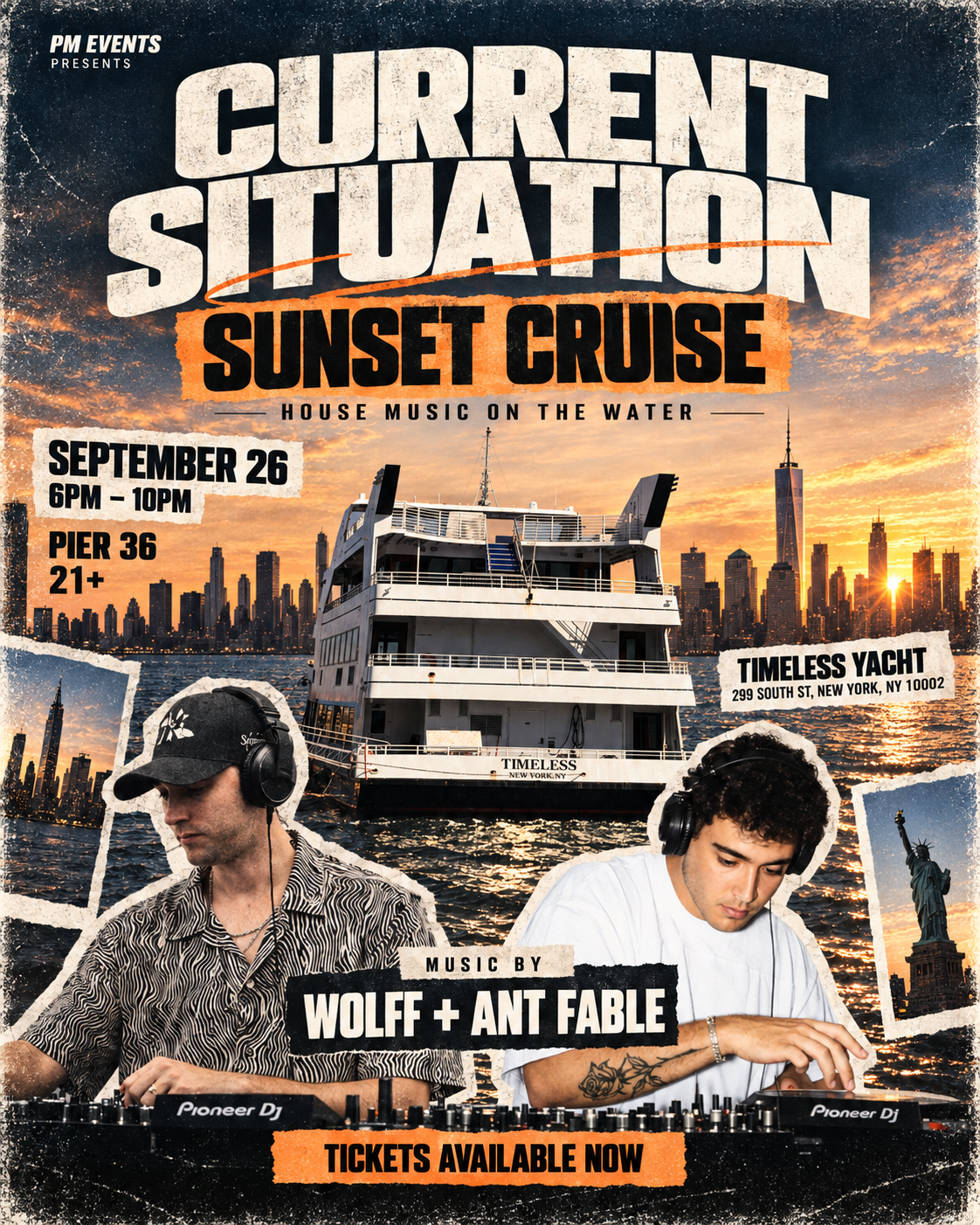 CURRENT SITUATION: NEW YORK HARBOR CRUISE