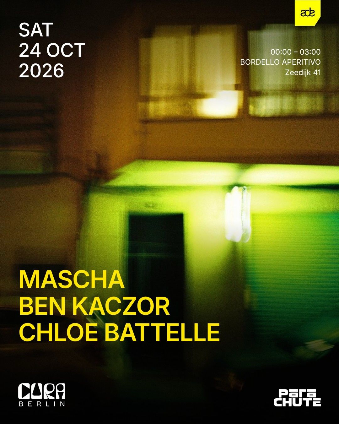 CURA Berlin x Parachute Booking - ADE