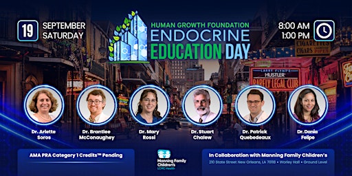 HGF Pediatric Endocrine Education Day - New Orleans, LA, USA