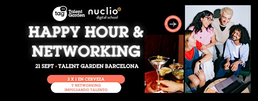 HAPPY HOUR & NETWORKING - Nuclio Digital School x Talent Garden