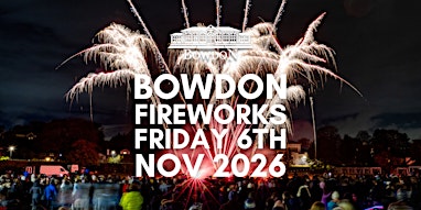 Bowdon Bonfire 2026