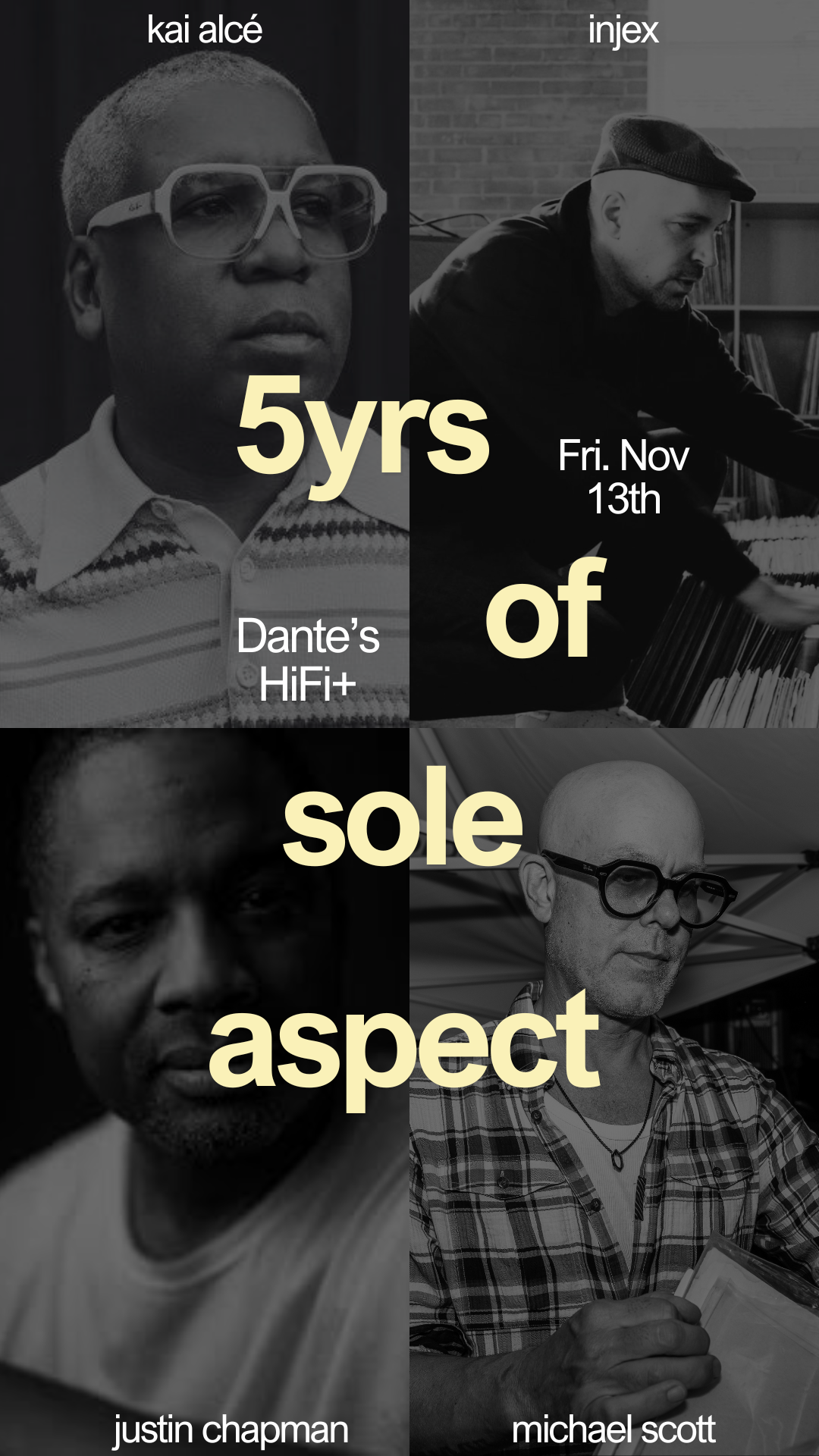SOLE ASPECT × Dante's HiFi — FIVE YEARS DEEP