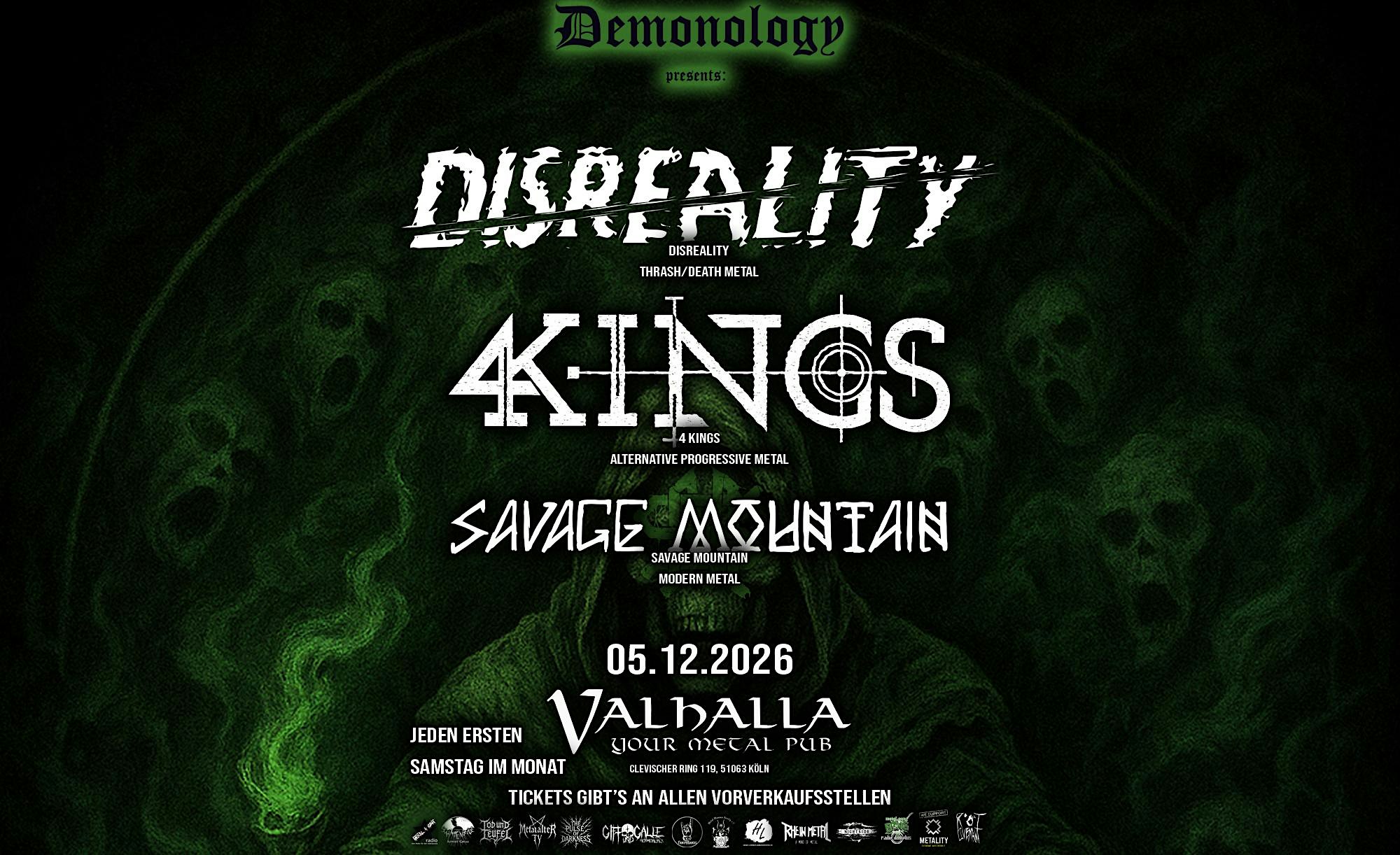 Demonology: Disreality + 4 Kings + Savage Mountain