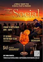 The Social  for Teachers - A Friday Night for School Staff & Friends