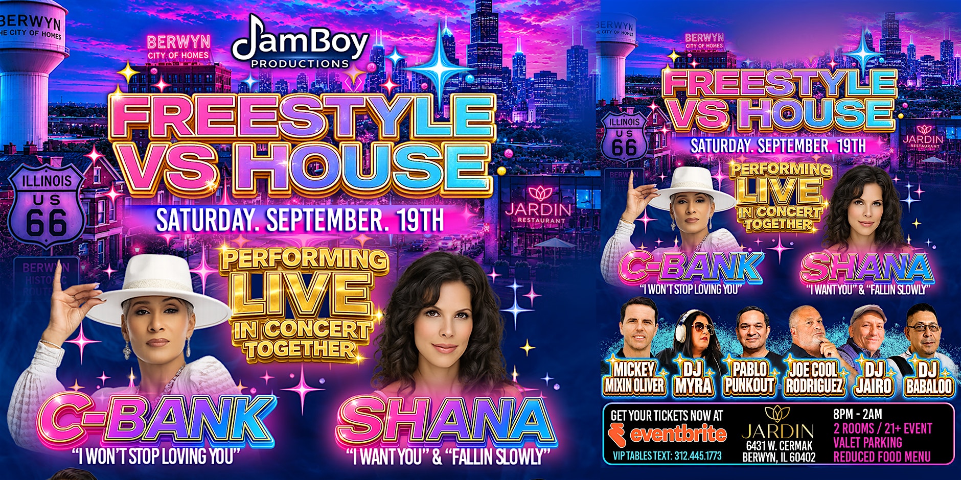 HOUSE VS FREESTYLE with C-BANK & SHANA
