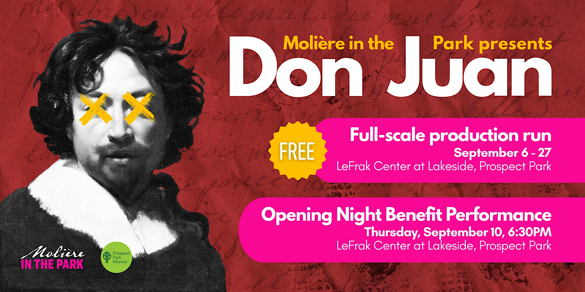 DON JUAN: Free Theater in Prospect Park