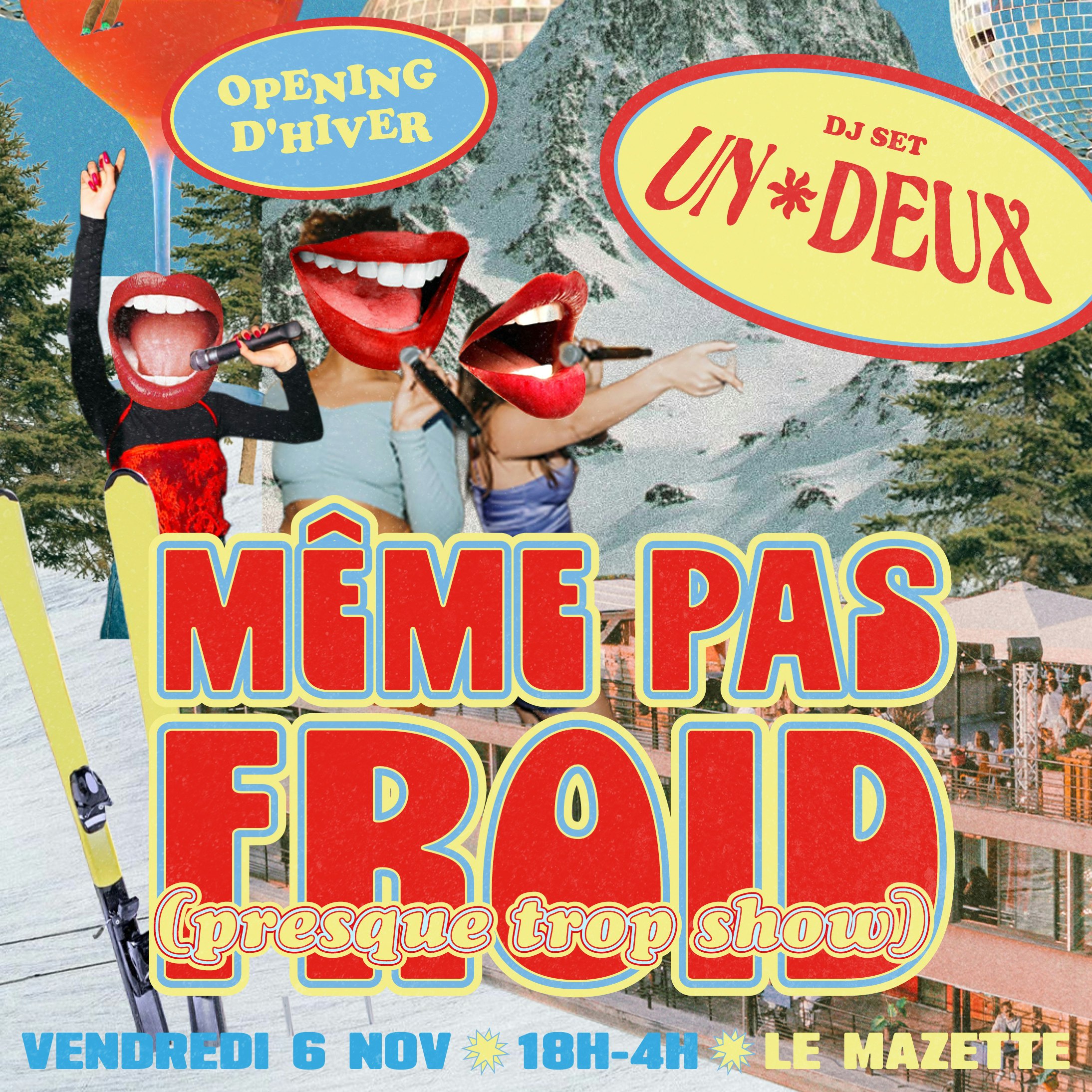 Opening d'hiver : Même pas froid (presque un peu show!)