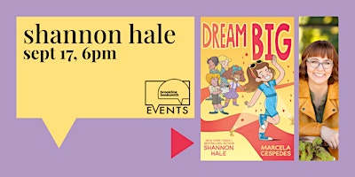 Shannon Hale: Dream Big