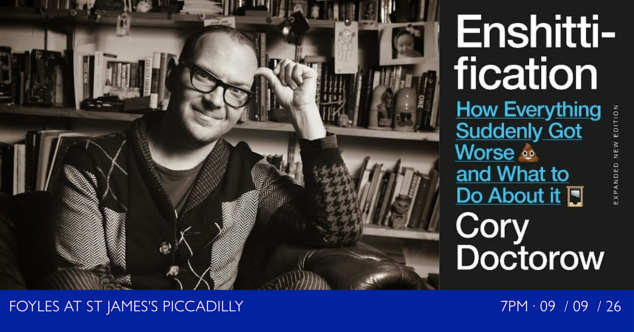 ENSHITTIFICATION: Cory Doctorow in Conversation with Riley Quinn