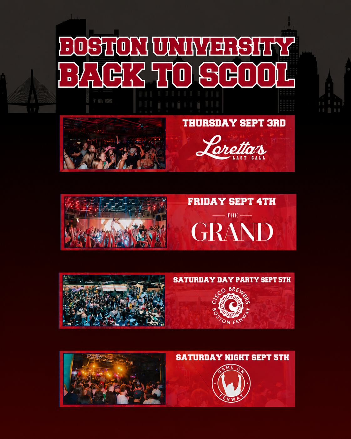 Boston University Senior Welcome Week