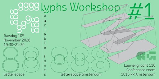 Letterspace Glyphs Workshop (1) Variable Font