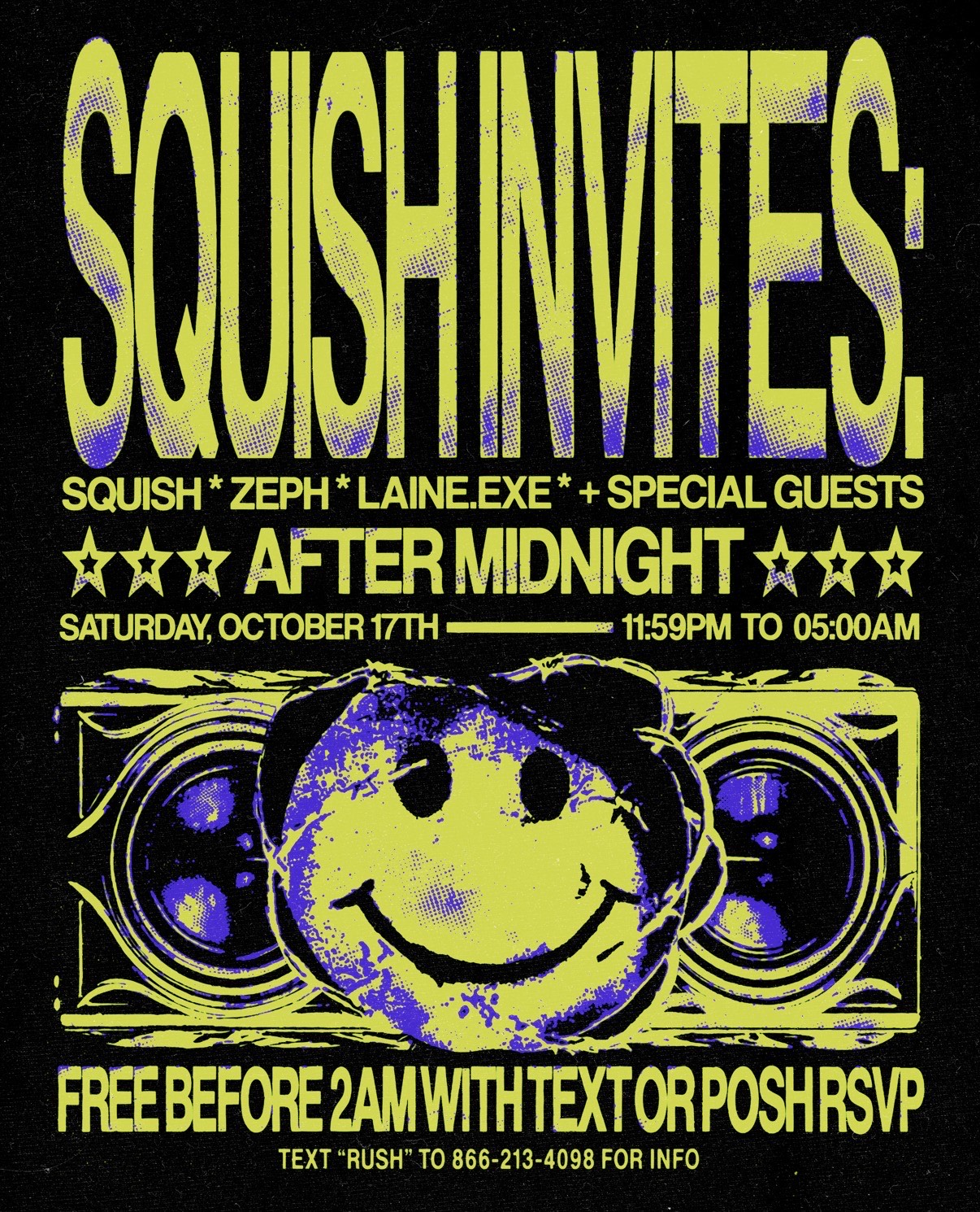 SQUISH INVITES