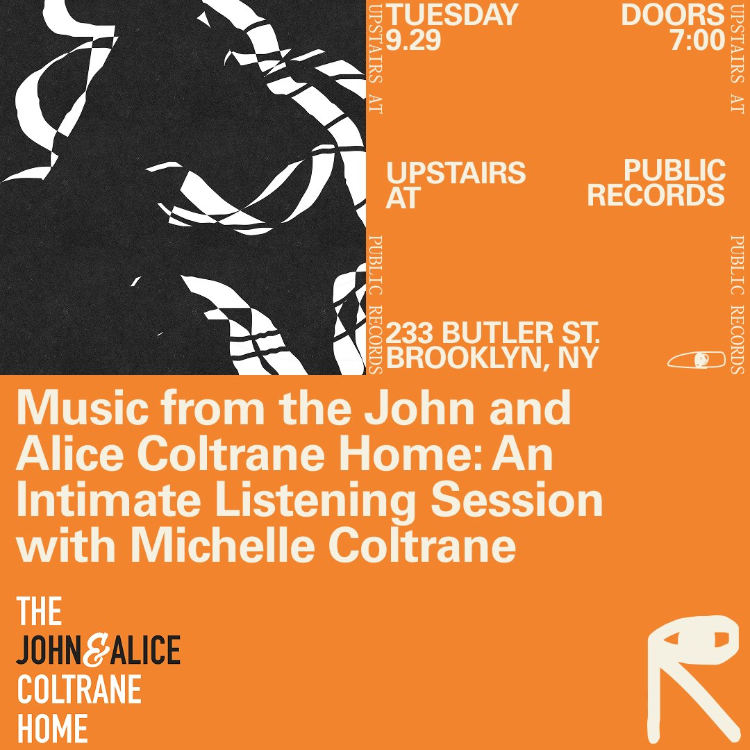 Music from the John and Alice Coltrane Home: Listening Session with Michelle Coltrane