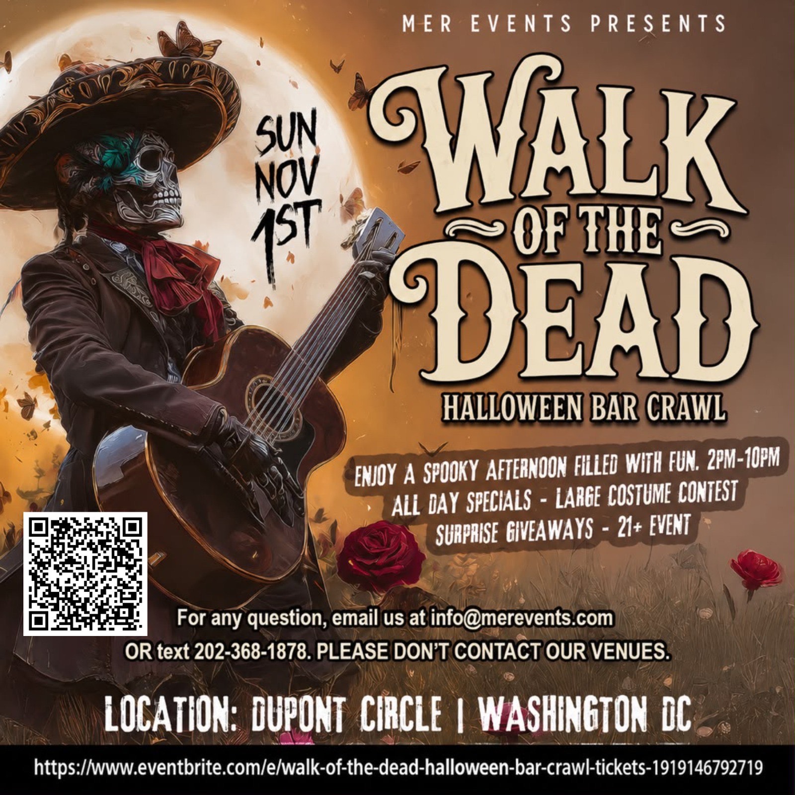 Walk  of  The  Dead  Halloween  Bar Crawl
