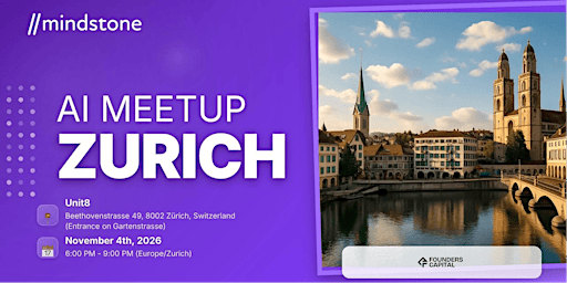 Mindstone Zurich November AI Meetup