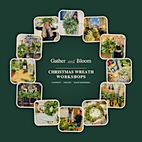 Christmas wreath making