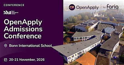 OpenApply Admissions Conference 2026