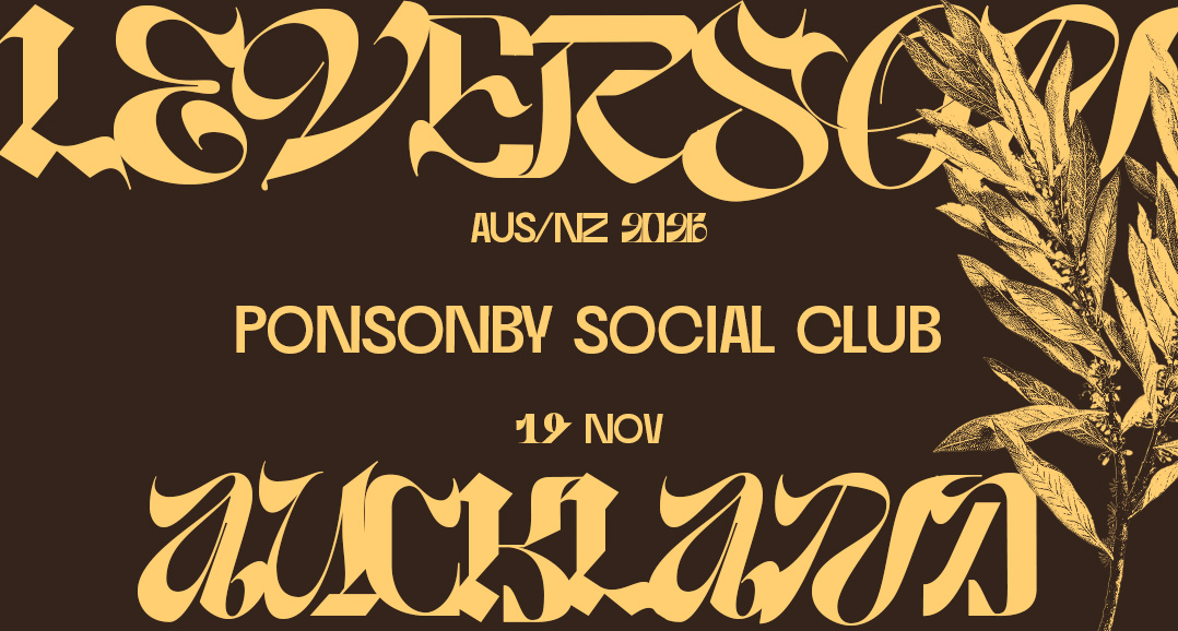 leverson x Ponsonby Social Club