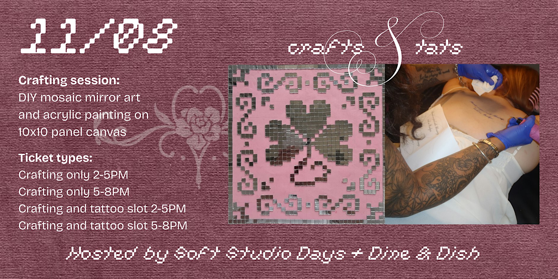 Crafts & Tats w/ SSD