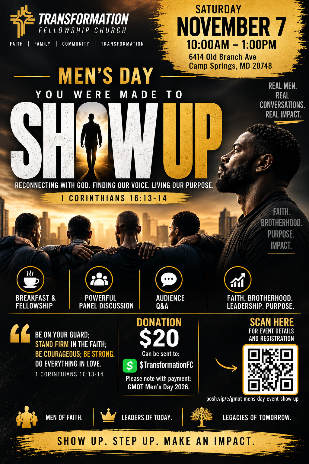 GMOT Men's Day Event "Show Up!"