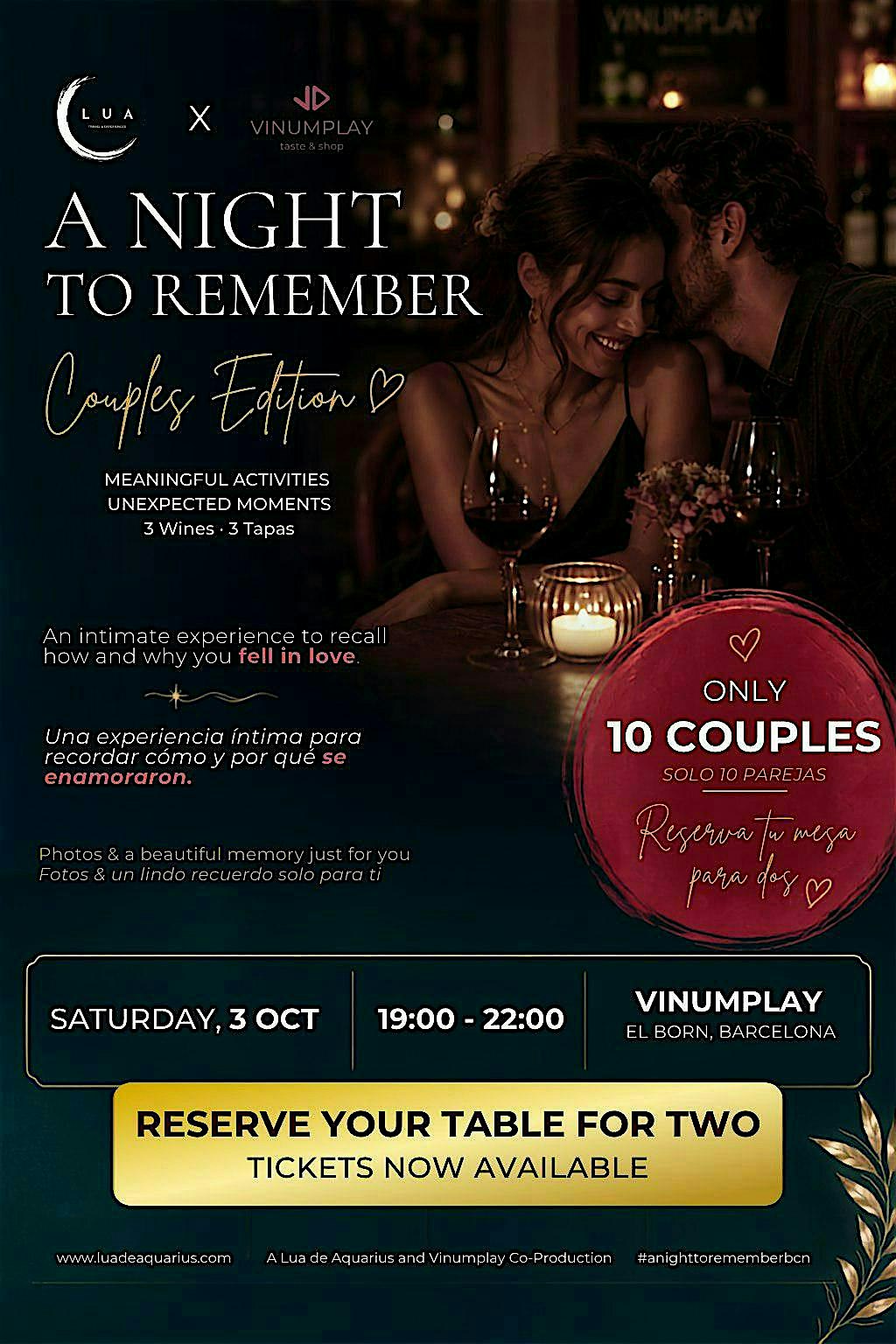 A Night to Remember- Couples Edition